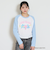 【ケアベア】【綿100％】ラグランクロップド長袖Tシャツ