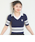 【アラエル】半袖ポロニット