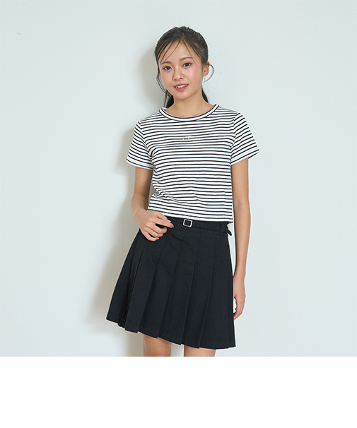 テレコ半袖Tシャツ