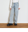 スプレーアソートデニムパンツ