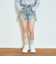 【LTXC】ダメージデニムショートパンツ