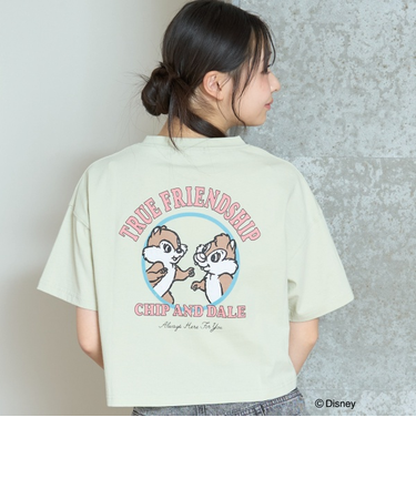 【Disney】クロップドTシャツ
