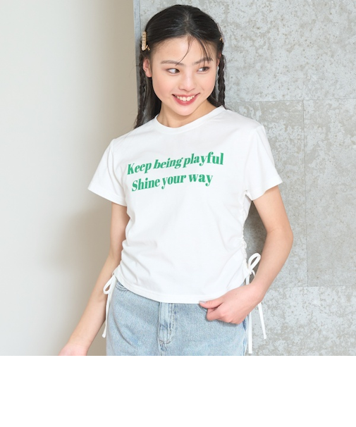【LTXC】【akane】【吸水速乾/さらさら】ドロストTシャツ