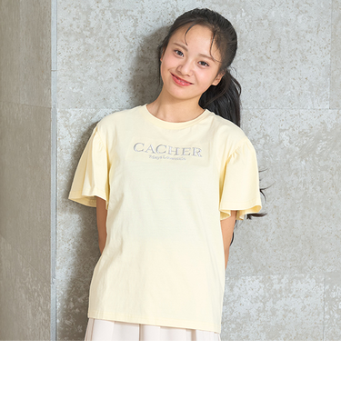 【7days】【GOODPRICE】【綿100％】袖フレアTシャツ