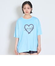 【SWIM】【水着】スプレープリントラッシュTシャツ