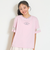 【7days】接触冷感袖シアーTシャツ
