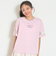 【7days】接触冷感袖シアーTシャツ