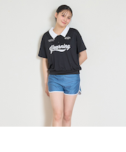 【SWIM】【水着】ハーフジップTシャツ3点セット