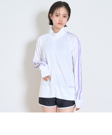 【SWIM】【水着】指穴つきUVジャケット