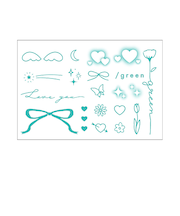 カラータトゥーシール