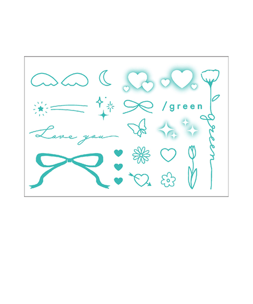 カラータトゥーシール