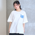 【7days】【綿100％】レタードロゴBIGTシャツ