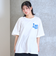 【7days】【綿100％】レタードロゴBIGTシャツ