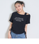 ワンショルドロストTシャツ