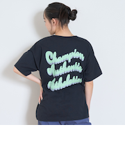 【Champion】【綿100％】バックプリントBIG半袖Tシャツ