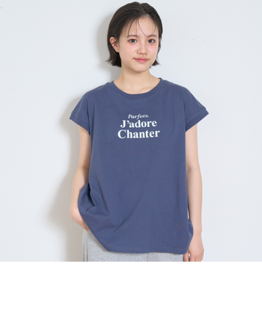 【7days】【GOODPRICE】【綿100％】フレンチ袖リブTシャツ