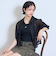 【接触冷感/ひんやり】半袖シアーシャツ