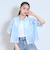 【接触冷感/ひんやり】半袖シアーシャツ