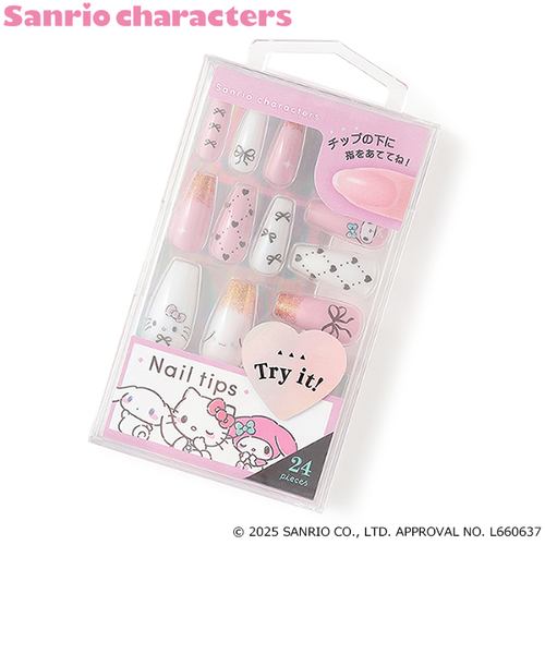 マイメロディ・クロミ】ネイルチップロング｜ラブトキシックの