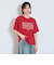 【GOODPRICE】【綿100％】3段ロゴ刺しゅうTシャツ