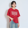 【GOODPRICE】【綿100％】3段ロゴ刺しゅうTシャツ