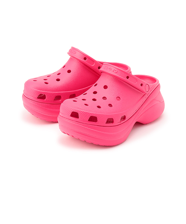 【crocs】厚底クロックス
