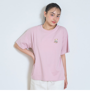 【GOODPRICE】【綿100％】ベアー刺しゅうTシャツ