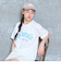 【GOODPRICE】【綿100％】フラワーカレッジTシャツ