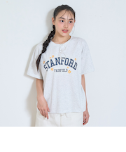 【GOODPRICE】【綿100％】フラワーカレッジTシャツ