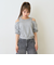 オフショルレイヤードTシャツ