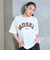 【LTXC】【吸水速乾/さらさら】柄アップリロゴTシャツ