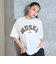 【LTXC】【吸水速乾/さらさら】柄アップリロゴTシャツ