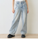 【LTXC】タックワイドデニムパンツ