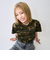 【LTXC】【接触冷感/ひんやり】エンボスドロストTシャツ