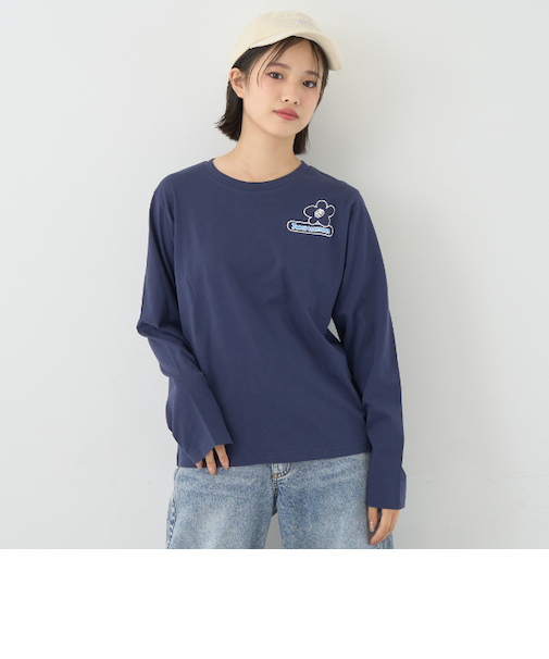 【7days】フラワーロゴロンT