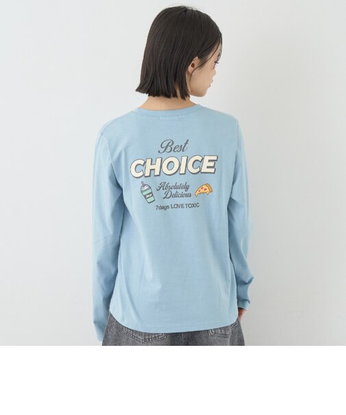 【7days】ピザモチーフロンT