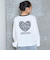 【LTXC】ハートバイカラー長袖Tシャツ