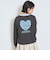 【LTXC】ハートバイカラー長袖Tシャツ