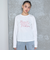 ロゴ刺しゅう長袖Tシャツ