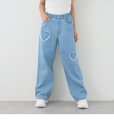 【7days】総ゴムワイドパンツ