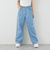 【7days】総ゴムワイドパンツ