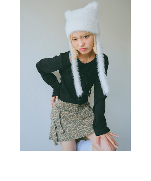 レースアップ長袖TシャツSET｜ラブトキシックの通販｜&mall