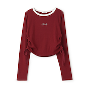 テレコドロスト長袖Tシャツ