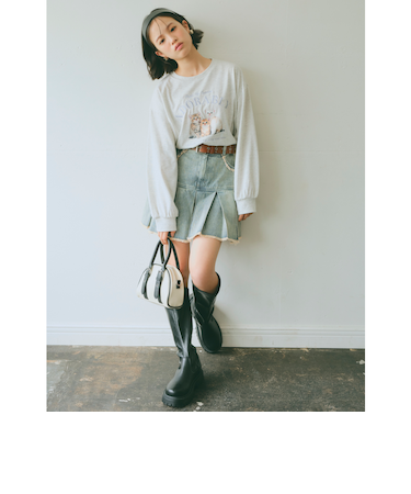 グラフィックアソート長袖Tシャツ