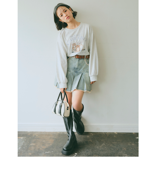 グラフィックアソート長袖Tシャツ
