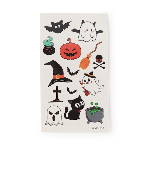 【ハロウィンにオススメ！！】ハロウィンタトゥーシール