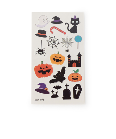 【ハロウィンにオススメ！！】ハロウィンタトゥーシール