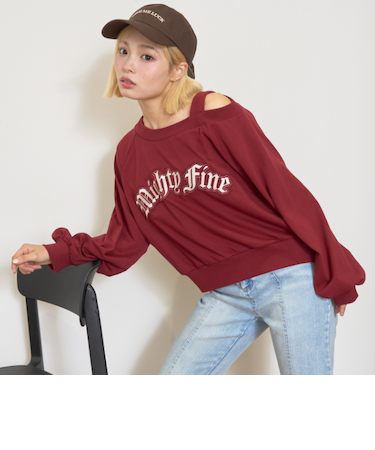 【LTXC】ワンショル長袖Tシャツ