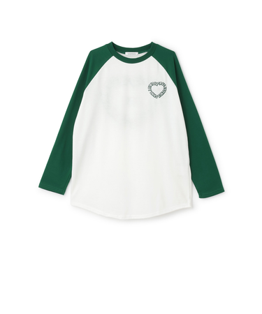 ハートラグランルーズ長袖Tシャツ