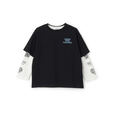 【LTXC/速乾】ルーズTシャツレイヤードセット